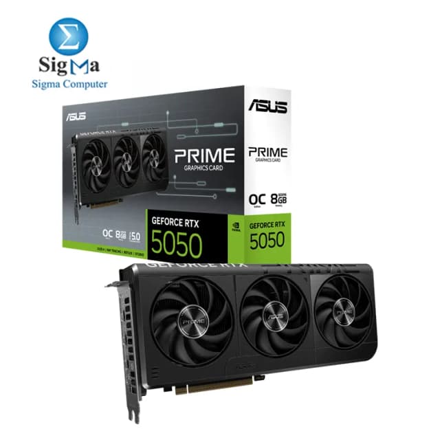 ASUS Prime GeForce RTX 5050 8GB GDDR6 OC Edition