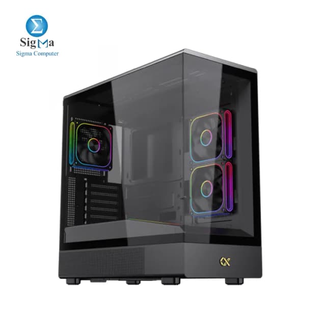 XIGMATEK Sun 5 Fan Argb PWM Super Tower Case-EN49712