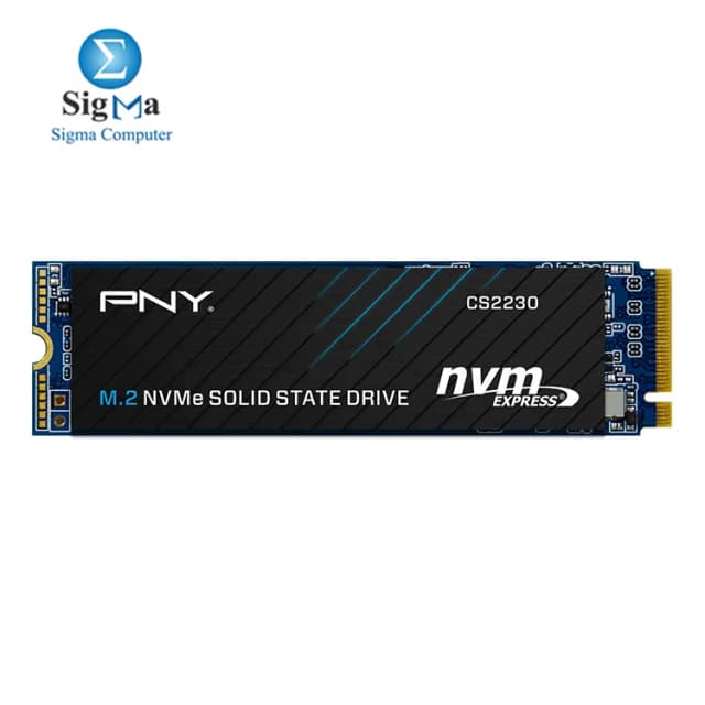 PNY CS2230 1TB M.2 NVMe SSD PCIe Gen3 x4 up to 3 300 MB s read 2 600 MB s write 3D NAND compact 2280 form factor