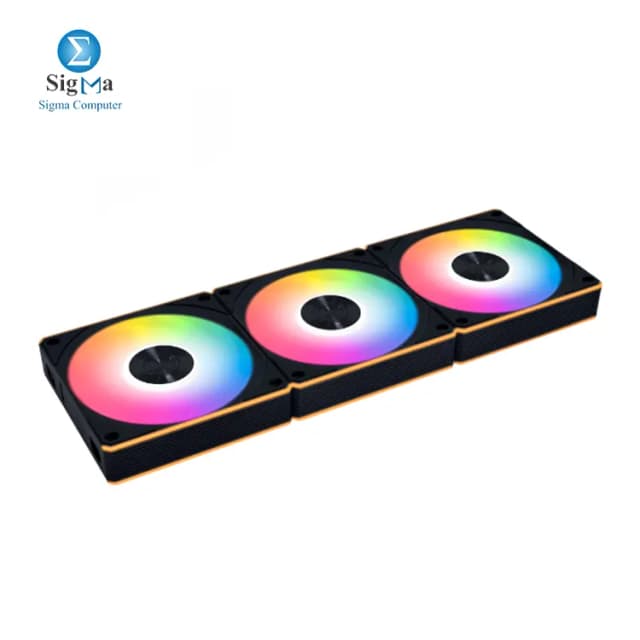 LIAN LI UNI Fan CL Wireless 120mm Reverse Black 3 Fans With Wireless Sync Controller Fan-12RCL1W3B BLACK