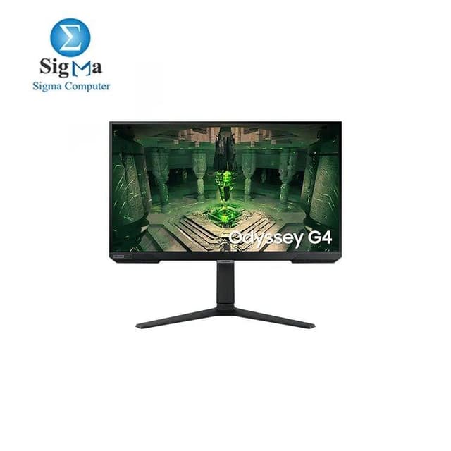 SAMSUNG Odyssey G4 LS27BG402EMXUE 27" FHD IPS Monitor – 240Hz, 1ms, HDR10, FreeSync Premium, G-Sync Compatible, Black