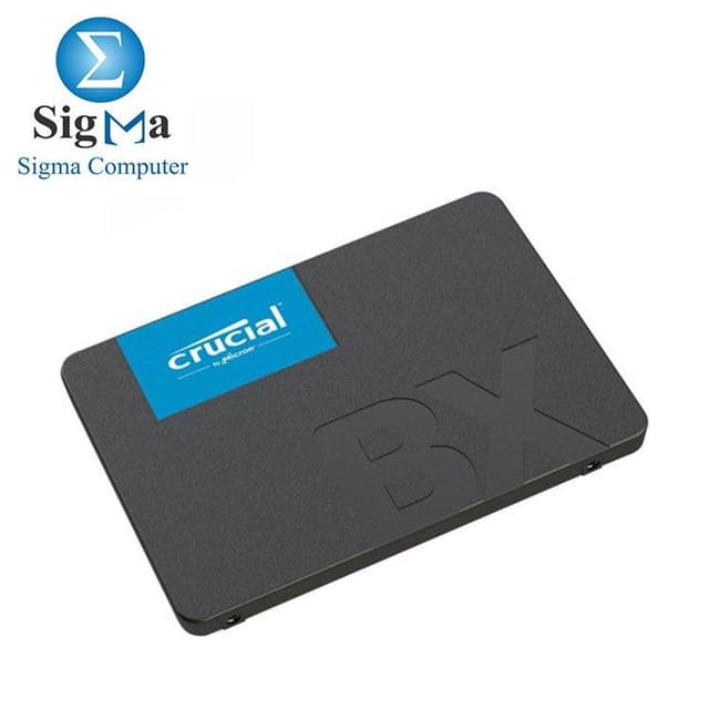 Crucial BX500 240GB SSD, SATA 6Gb/s, 2.5 (7mm), 540MB/s read, 500MB/s write, 80TBW