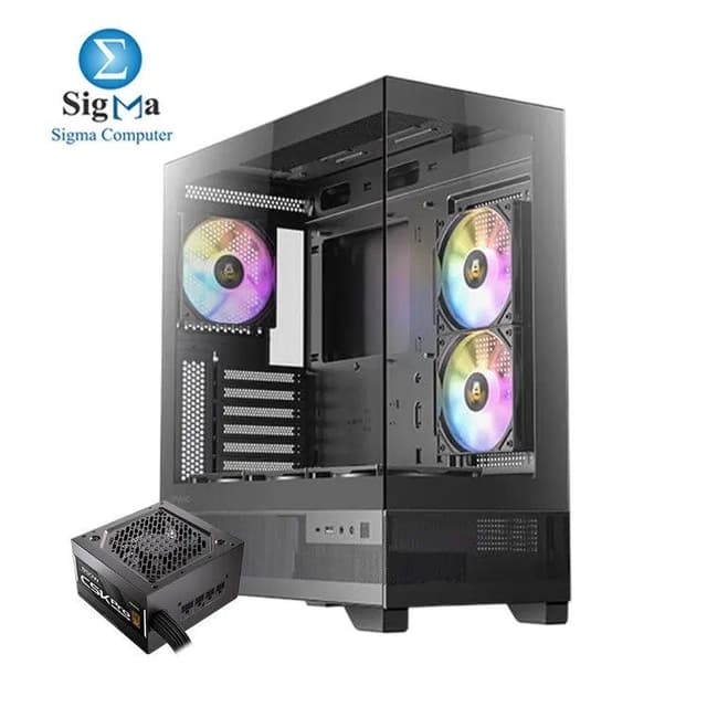 ANTEC CX700 ARGB 3Fan 120M+PSU Antec CSK Pro 850Bronze SEMI-MODULAR ATX3