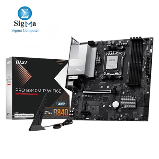 MSI PRO B840M-P WIFI6E