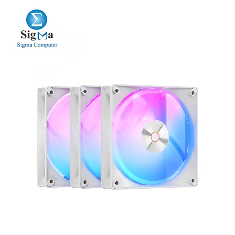 Ocypus Delta F12 White ARGB 3 IN 1