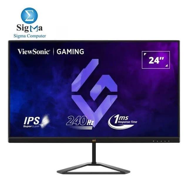 VIEWSONIC VX2479A-HD-PRO 24” FHD IPS, 240Hz, 1ms MPRT, AMD FreeSync, HDR10, Flicker-Free, 2x HDMI 1.4, DP 1.4, VESA Mount