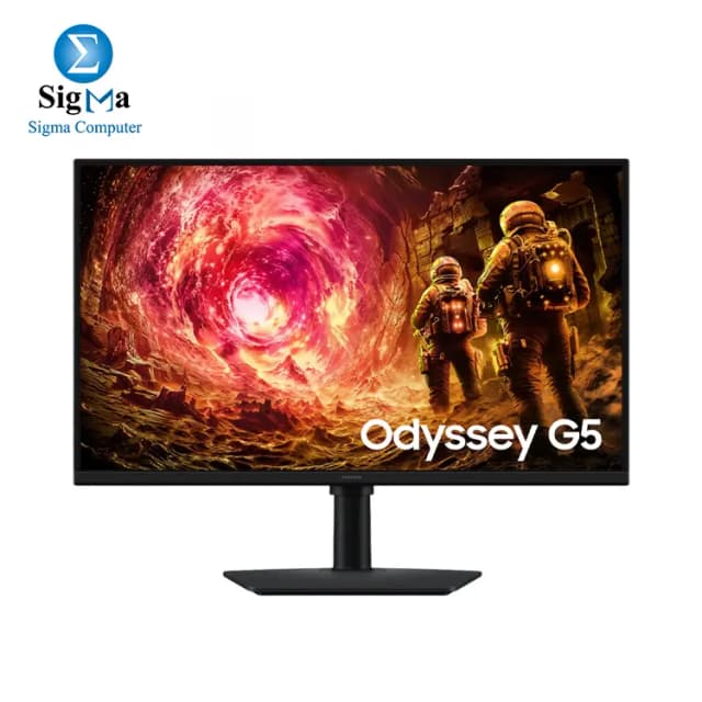 SAMSUNG 27-Inch Odyssey G502 Series QHD Fast IPS Gaming Monitor 1ms VESA DisplayHDR 400 180Hz AMD FreeSync G-Sync Compatible Adjustable Stand Eye Saver Mode 99 sRGB