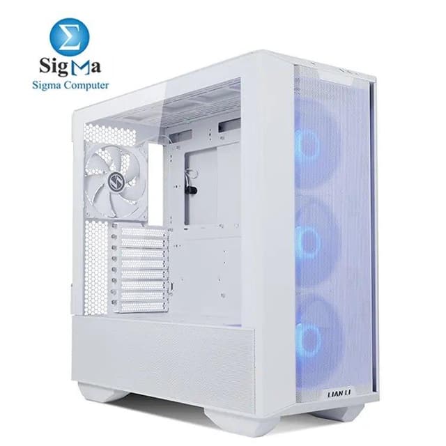 LIAN LI Lancool III RGB White Mid Tower Gaming Case - LANCOOL 3R-W