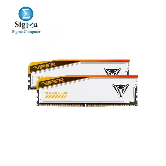 Patriot Viper Elite 5 TUF Gaming RGB DDR5 RAM 48GB (2X24GB) 6600MT/s CL34 UDIMM Desktop Gaming Memory Kit - PVER548G66C34KT