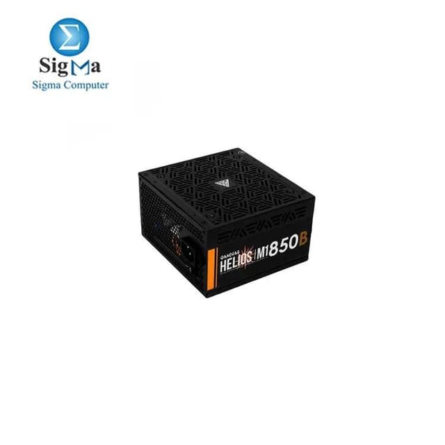 Gamdias HELIOS M1-850B by Helios: 850W, 80 PLUS Bronze, APFC, non-modular, flat cables, DC to DC, multiple protection features