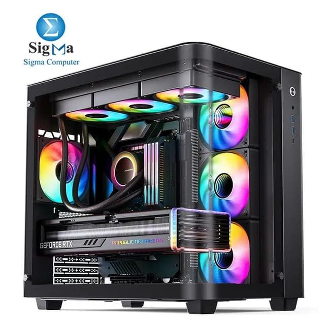 Jonsbo TK-3 – ATX case, steel & tempered glass, supports GPUs up to 420mm, CPU coolers 165mm, ATX PSUs 220mm, top/bottom 360mm radiators, USB-C front I/O.