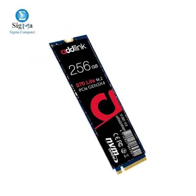 Addlink S70 Lite 256Gb M2 PCLe GEN3x4 2280 Nvme.