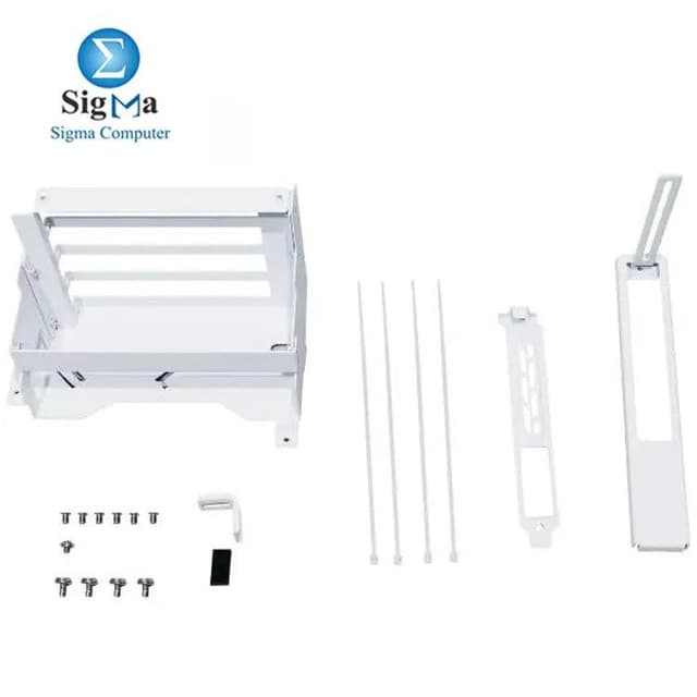 Lian Li O11DEXL-1X Vertical GPU Bracket for O11D EVO XL, 1mm Steel, Supports GPUs up to 358mm Length & 80mm Thickness