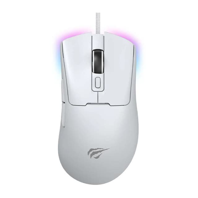 HAVIT Gaming Mouse MS966 RGB Programmable - White