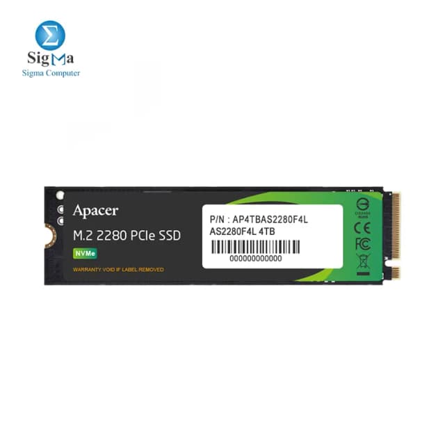 APACER 256G M.2 NVME AS2280P4