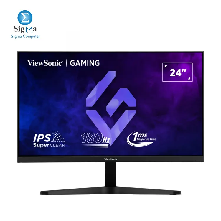 VIEWSONIC VX24G1-HD 24 Inch FHD 180Hz IPS 1ms G-Sync - Black