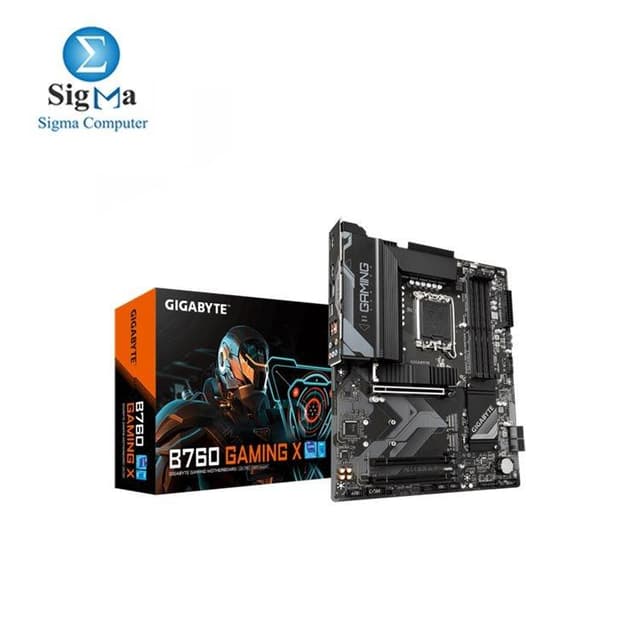 GIGABYTE INTEL B760 GAMING X DDR4 GEN5 Socket LGA 1700 Motherboard