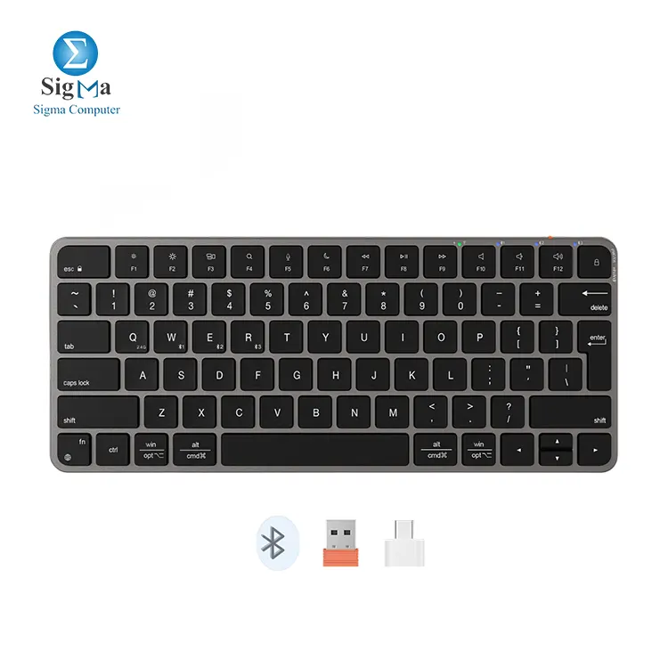 MEETION K210 Wireless And Bluetooth Dual Mode Arabic Keyboard