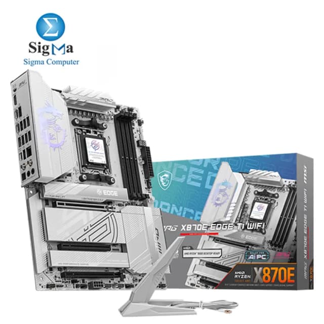 MSI MPG X870E EDGE TI WIFI AM5 Motherboard