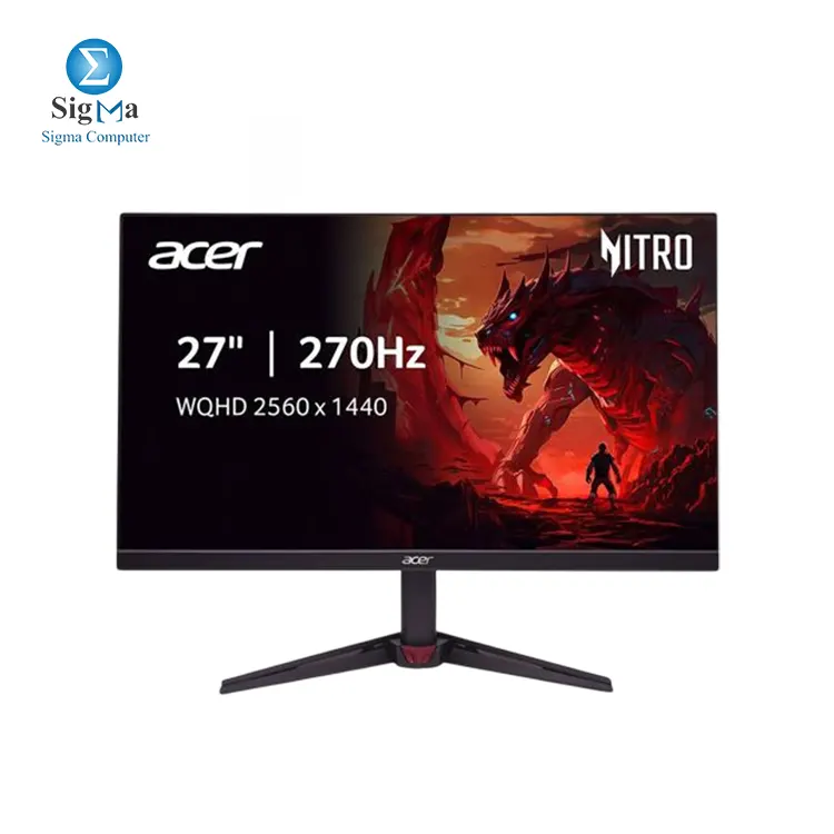 ACER Nitro VG270U Z1bmiipx 27inch - WQHD (2560 x 1440) - 270Hz Gaming Monitor