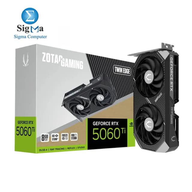 ZOTAC GAMING GeForce RTX 5060 Ti 8GB Twin Edge GDDR7