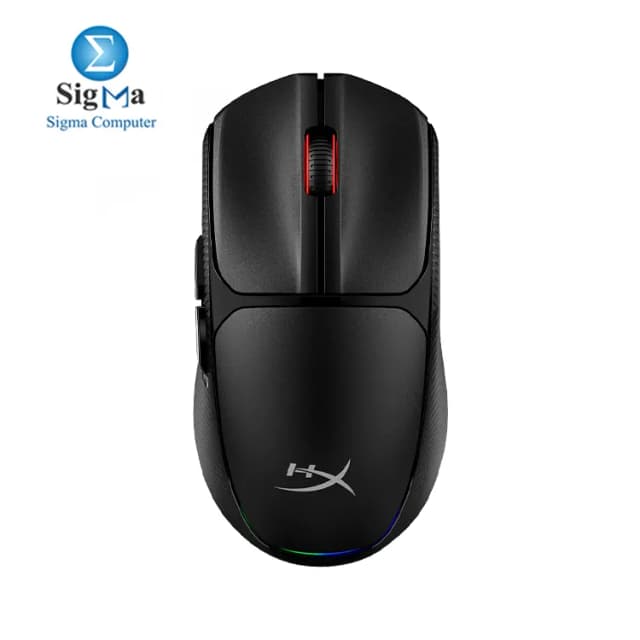 HyperX Pulsefire Fuse Wireless Mouse 6 buttons up to 12000 DPI Pixart PAW3311 sensor 85h battery USB-A Bluetooth compatible with PC PS5 Xbox.