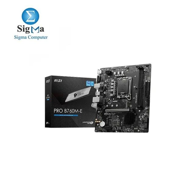 MSI PRO B760M-E Socket LGA 1700 Motherboard