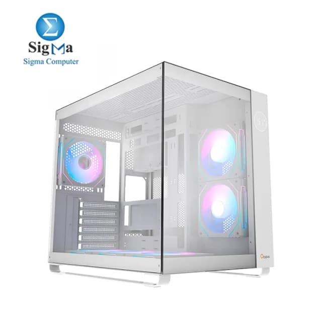 Ocypus Iota C70 White 6FANS ARGB LED Digital Display
