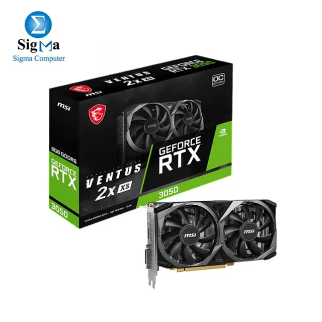 MSI RTX 3050 VENTUS 2X XS 8G OC