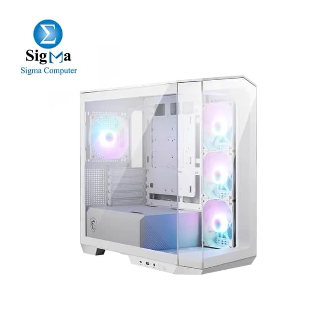 MSI MAG PANO M100R PZ Mid-Tower Case (White)