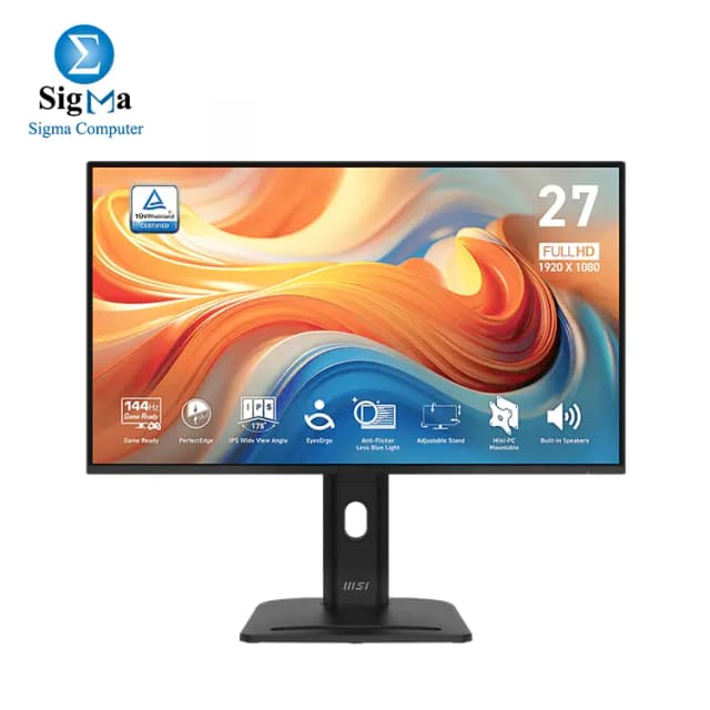 MSI PRO MP275PG E14 27Inch FHD IPS, 144Hz,,  Free-Sync, 1ms