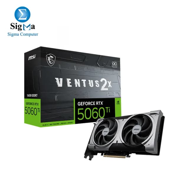 MSI RTX 5060 Ti 16G VENTUS 2X OC PLUS
