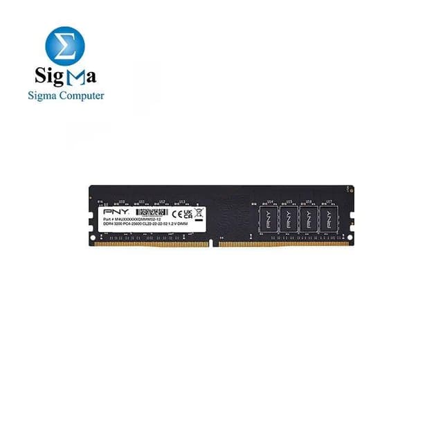 PNY 8GB Performance DDR4 3200MHz Desktop Memory (PC4-25600)