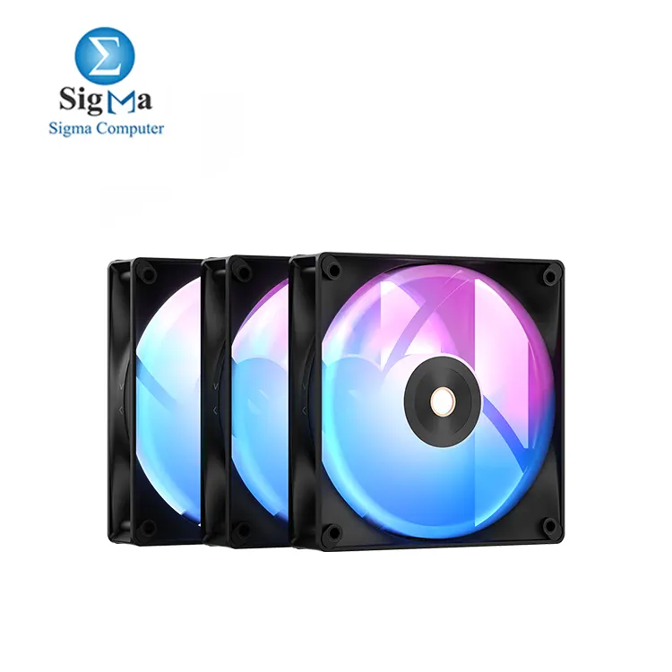 Ocypus Delta F12 Black ARGB 3 IN 1