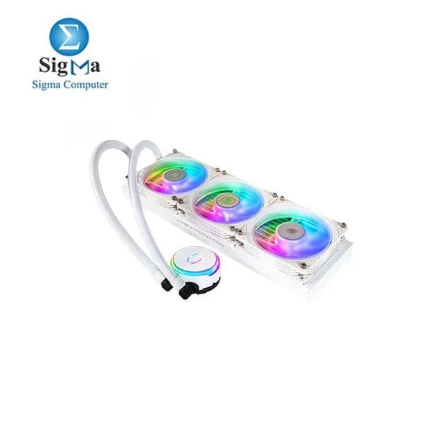 COOLER MASTER MASTERLIQUID PL360 FLUX WHITE EDITION.
