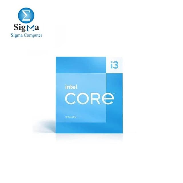 Intel CoreI3 13100F 4 Cores -8 Threads 3.40 GHz Processor