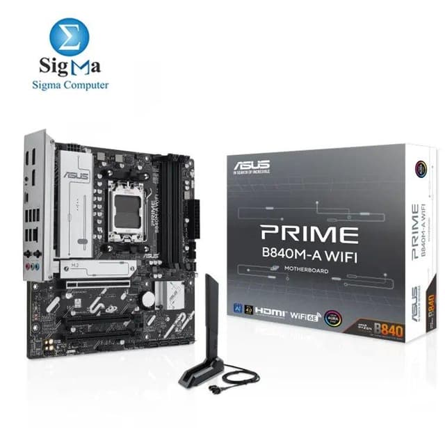 ASUS PRIME B840M-A WIFI Socket AM5 LGA 1718 Motherboard