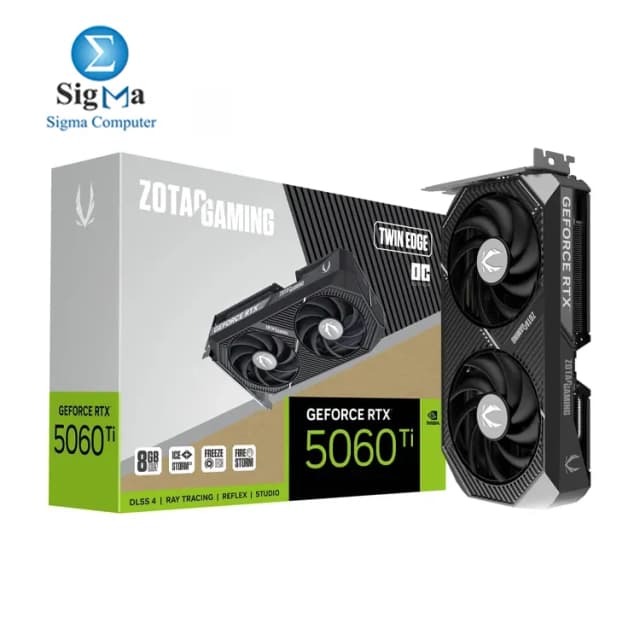 ZOTAC GAMING GeForce RTX 5060 Ti 8GB Twin Edge OC GDDR7