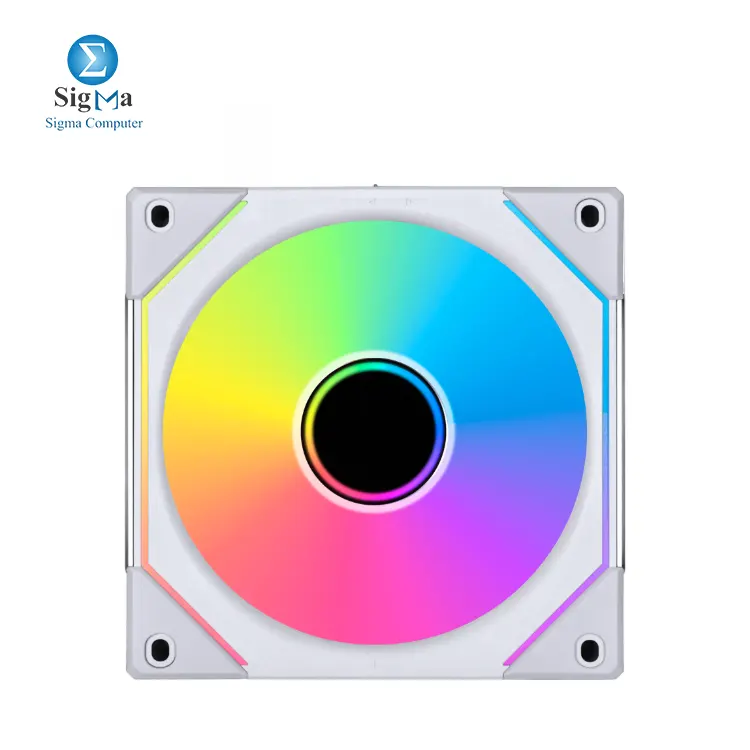 LIAN LI UNI Fan SL-INF120 ARGB 120MM White Fan - UF-SLIN120-1W