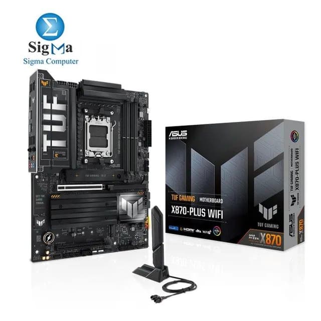 ASUS TUF GAMING X870-PLUS WIFI Socket LGA 1718 Motherboard