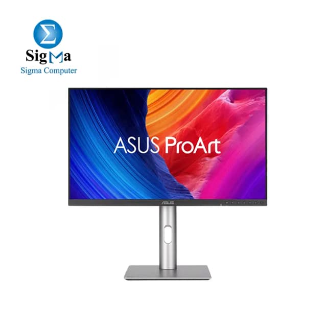 ASUS ProArt Display PA278QGV Gen2 27” QHD IPS Professional Monitor – 120Hz, 95% DCI-P3 Light Sync, ergonomic stand, VESA MediaSync, Green Sustainability - Grey