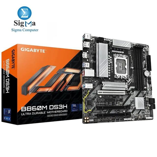 GIGABYTE B860M DS3H Socket LGA 1851 Motherboard