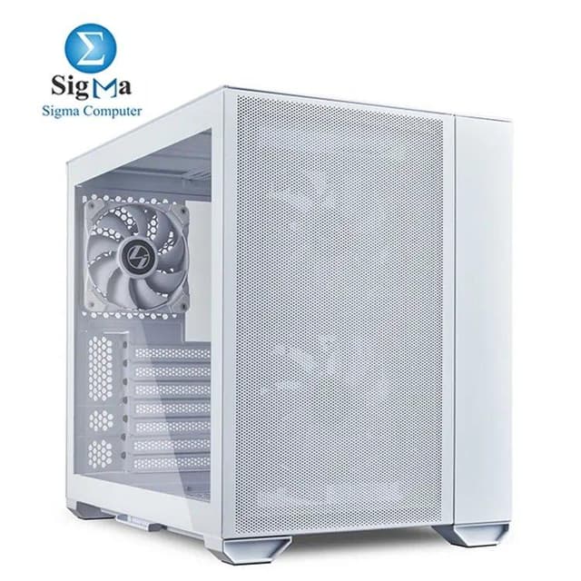 Lian Li O11 AIR MINI – Compact high-airflow case supports E-ATX, up to 362mm GPU, 280mm radiators, 6 SSDs, and comes with 3 PWM fans included