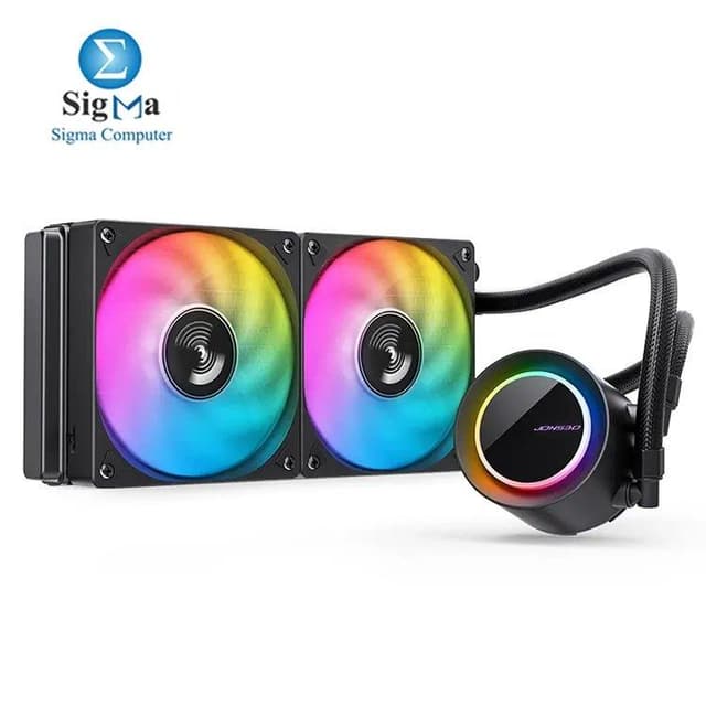 Jonsbo TG-240 ARGB Black 240mm Liquid Cooler