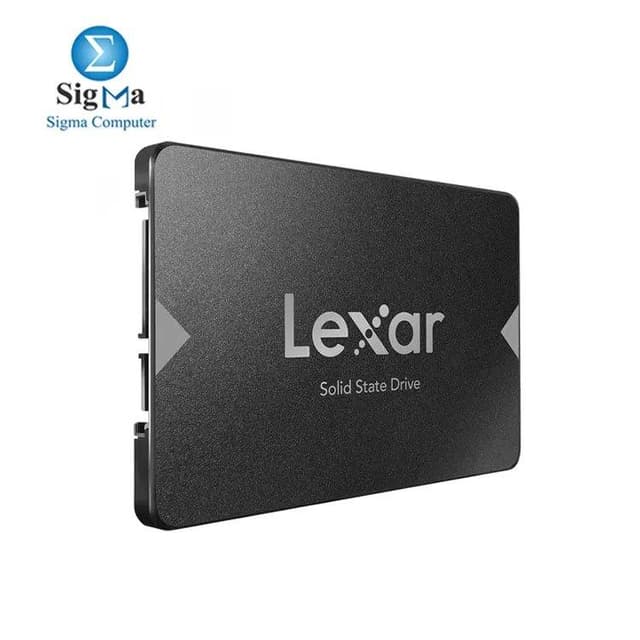 Lexar 512GB NS100 SSD 2.5” SATA III Internal Solid State Drive, Up to 550MB/s Read, Gray (LNS100-512RBNA)
