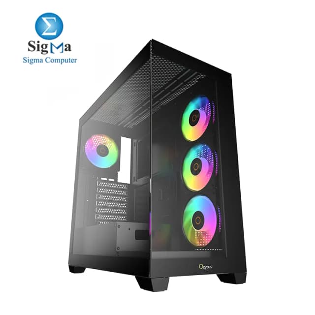 Ocypus Gamma C72 Black ARGB 7FANS