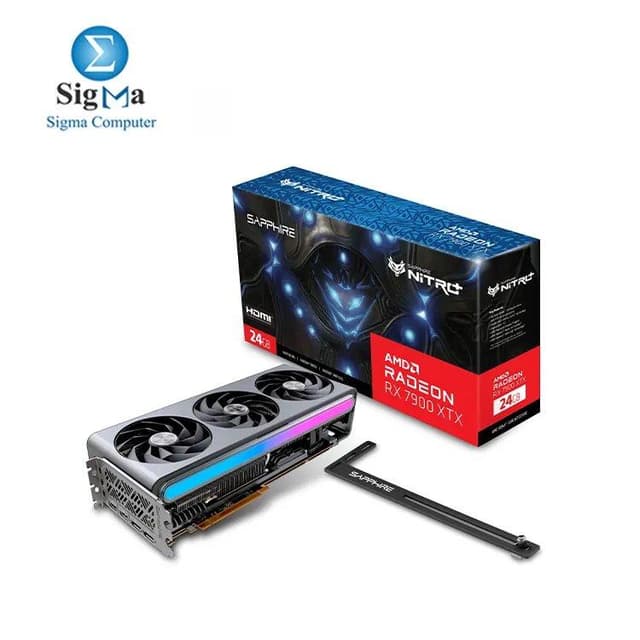 Sapphire Nitro+ AMD Radeon RX 7900 XTX Vapor-X Gaming Graphics Card with 24GB GDDR6, AMD RDNA 3