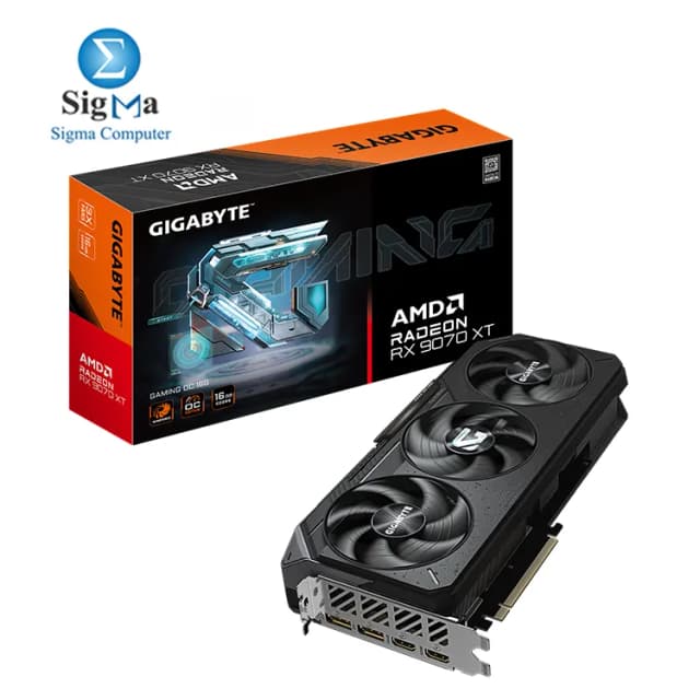 Gigabyte Radeon RX 9070 XT GAMING OC 16G