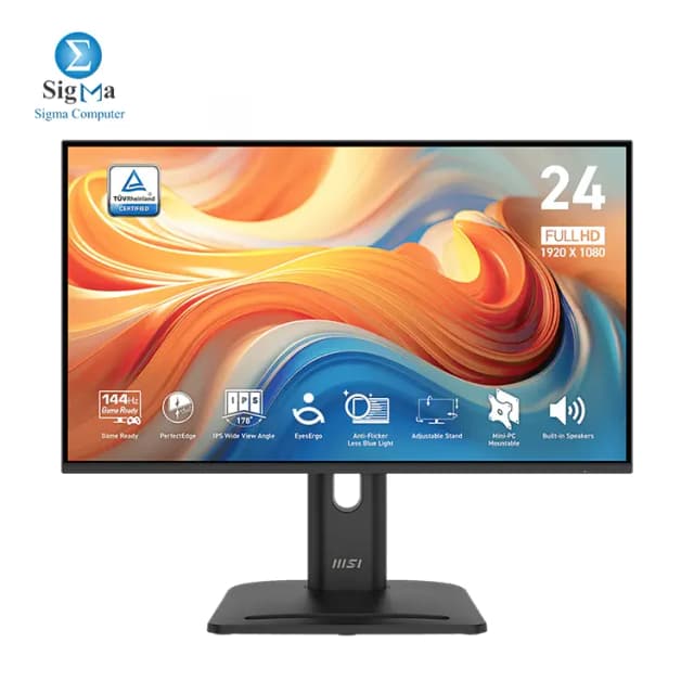 MSI Pro Mp245Pg E14 23.8 Inch FHD 144Hz IPS 1ms Mprt