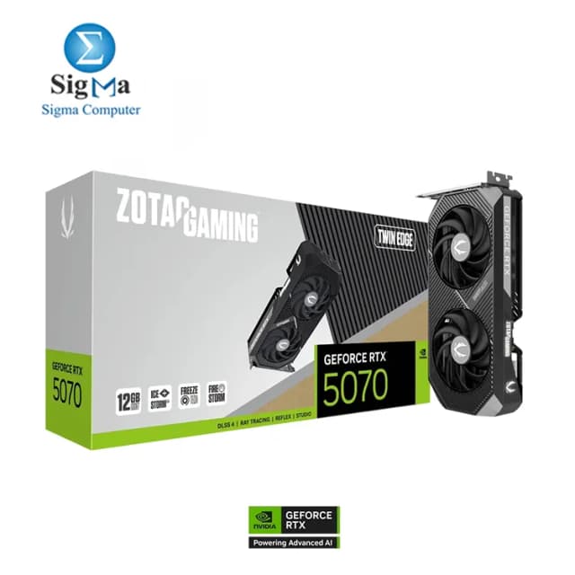 ZOTAC RTX 5070 TWIN EDGE 12G DDR7